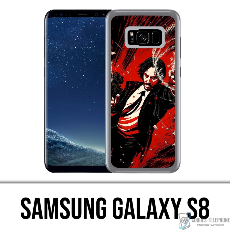 Coque Samsung Galaxy S8 - John Wick Comics