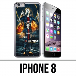 Coque iPhone 8 - Football Psg Neymar Victoire