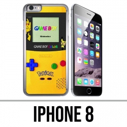 Funda iPhone 8 - Game Boy Color Pikachu Amarillo Pokeì Mon