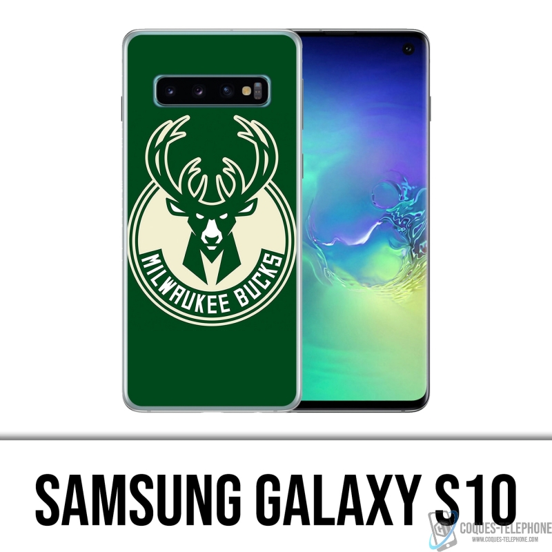 Funda Samsung Galaxy S10 - Milwaukee Bucks