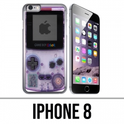 Coque iPhone 8 - Game Boy Color Violet