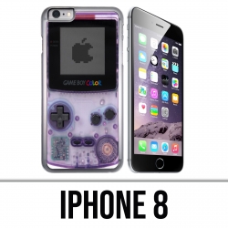 Custodia per iPhone 8 - Game Boy Color Violet