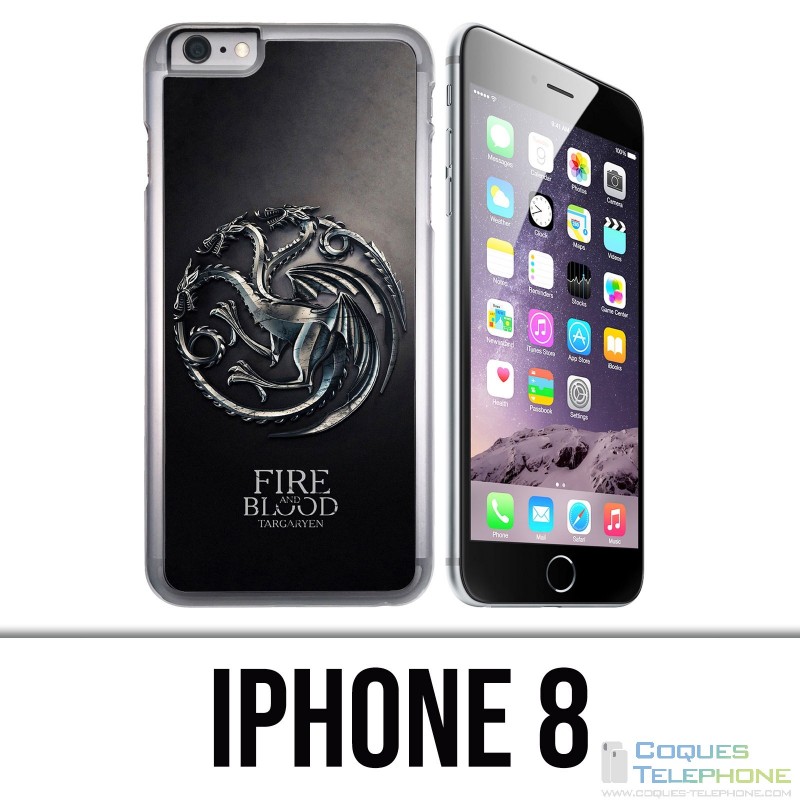 Coque iPhone 8 - Game Of Thrones Targaryen