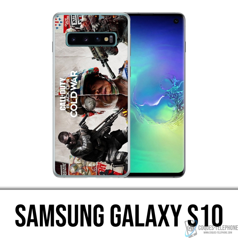 Coque Samsung Galaxy S10 - Call Of Duty Black Ops Cold War Paysage