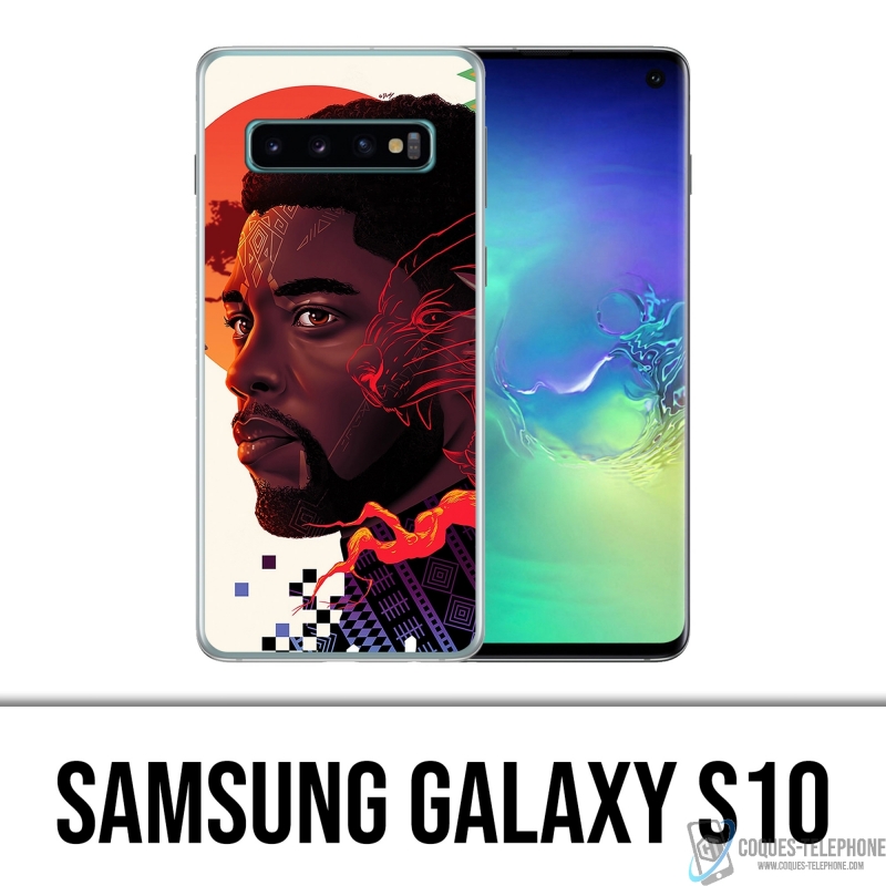 Coque Samsung Galaxy S10 - Chadwick Black Panther