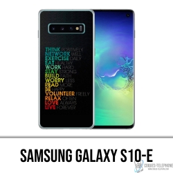 Funda Samsung Galaxy S10e - Motivación diaria