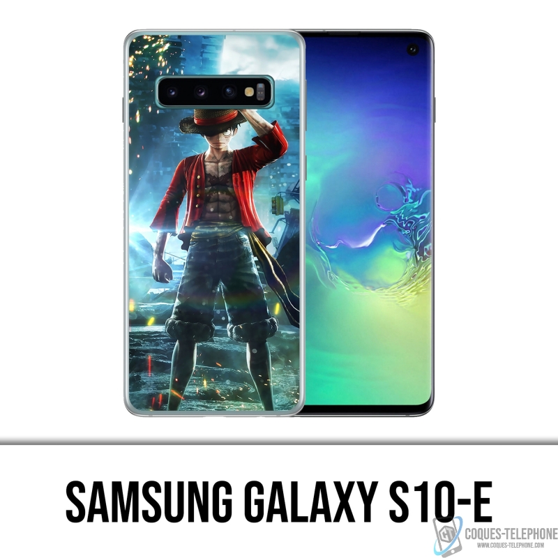 Coque Samsung Galaxy S10e - One Piece Luffy Jump Force