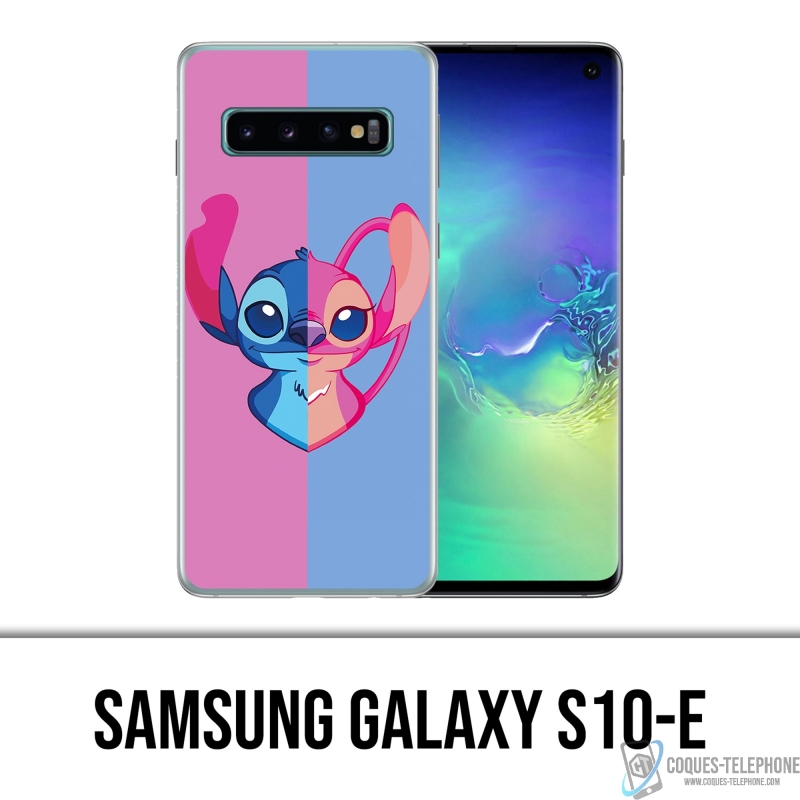 Coque Samsung Galaxy S10e - Stitch Angel Coeur Split