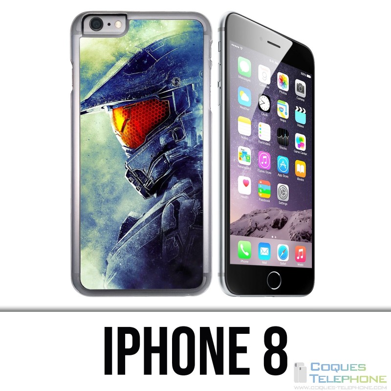 Custodia per iPhone 8 - Halo Master Chief