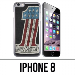 Custodia per iPhone 8 - Logo Harley Davidson