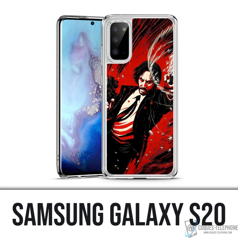 Coque Samsung Galaxy S20 - John Wick Comics