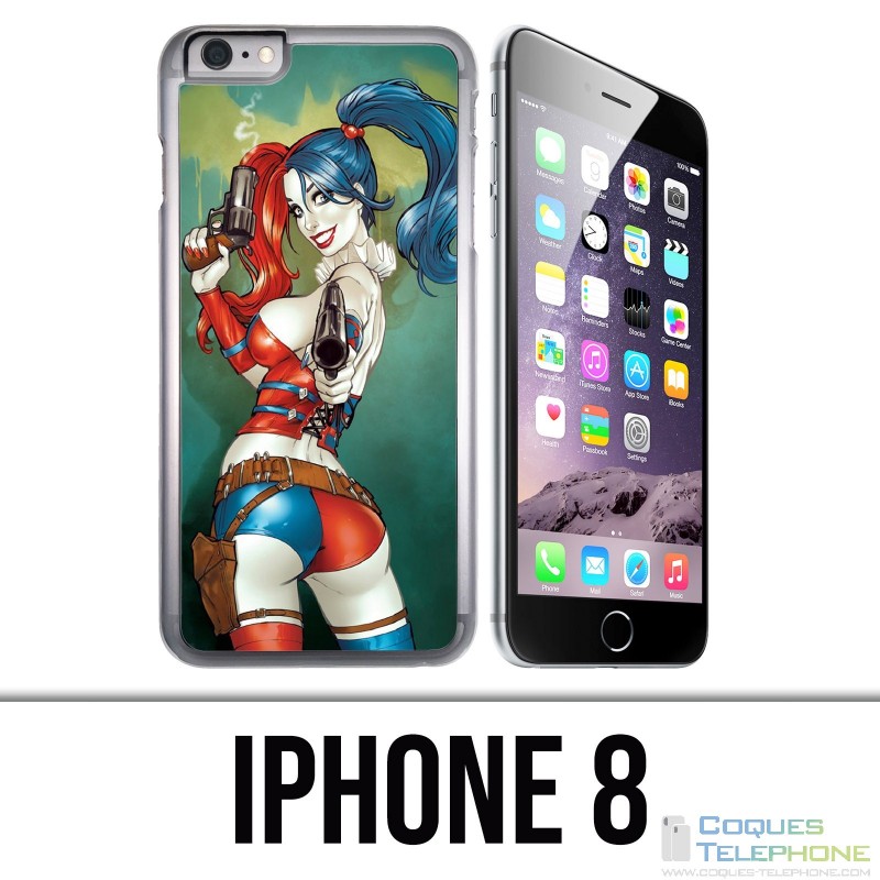 Coque iPhone 8 - Harley Quinn Comics