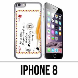 Coque iPhone 8 - Harry Potter Lettre Poudlard