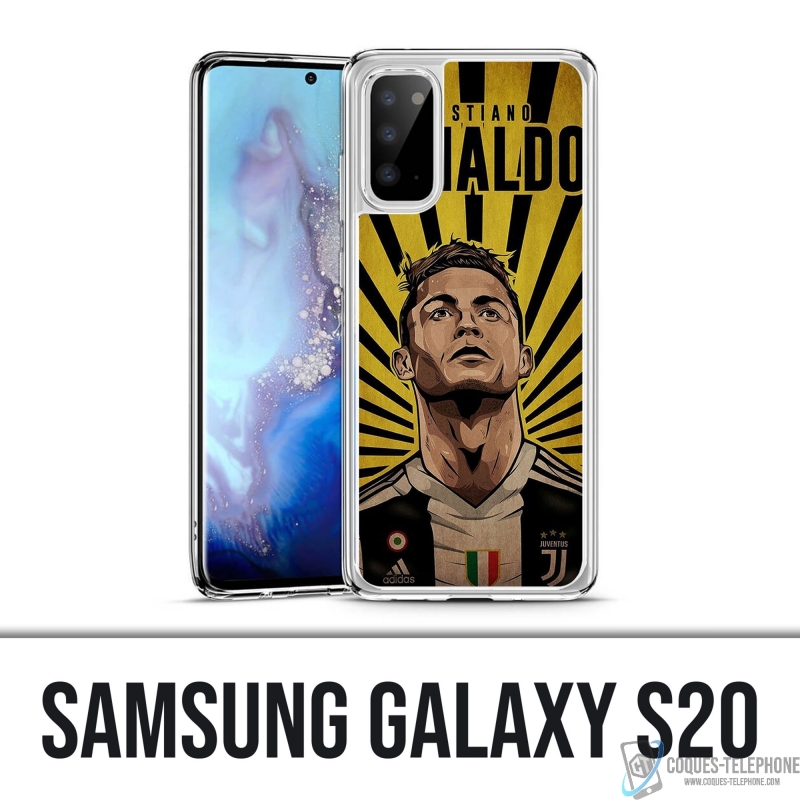 Coque Samsung Galaxy S20 - Ronaldo Juventus Poster