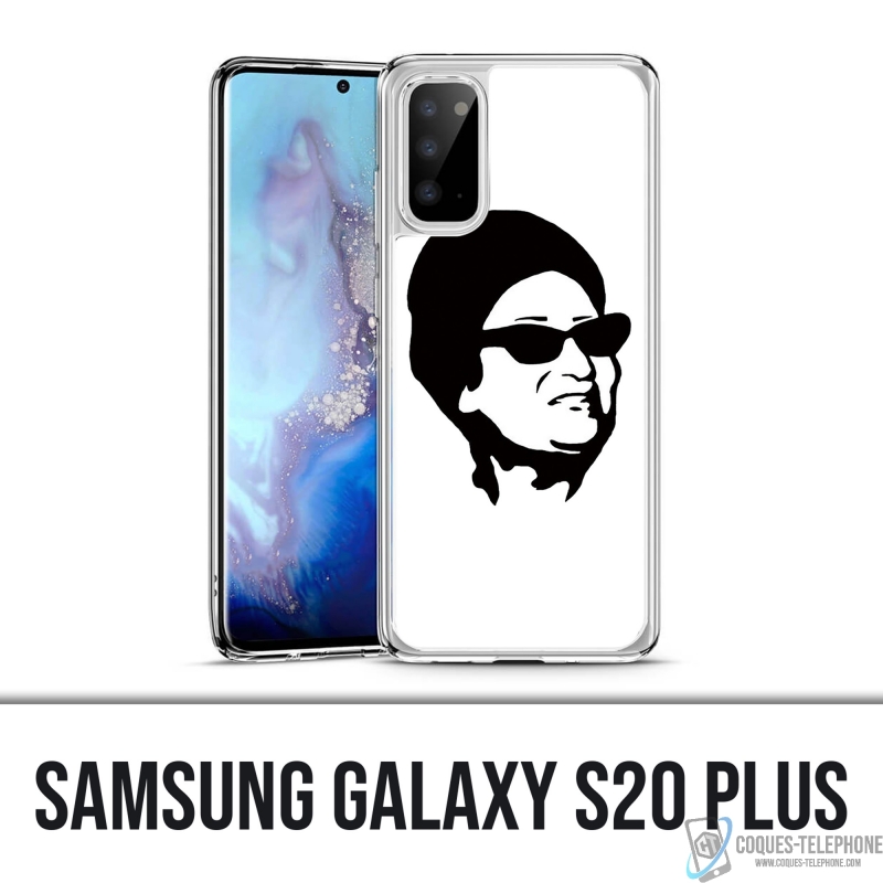 Samsung Galaxy S20 Plus Case - Oum Kalthoum Schwarz Weiß