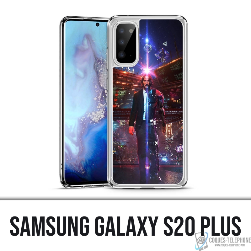 Custodia per Samsung Galaxy S20 Plus - John Wick X Cyberpunk