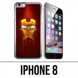 Coque iPhone 8 - Iron Man Gold