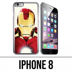 Coque iPhone 8 - Iron Man Paintart