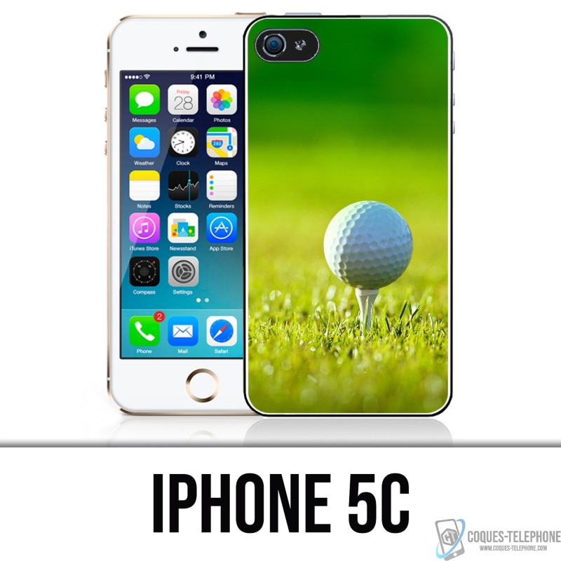 Custodia per iPhone 5C - pallina da golf