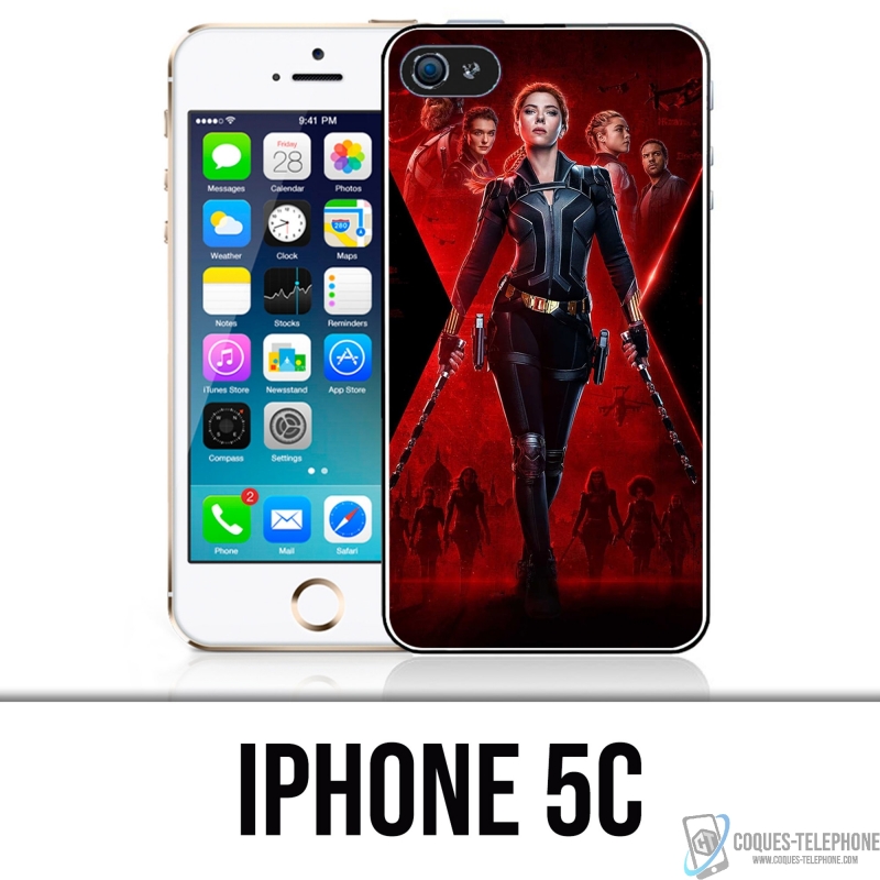 Custodia per iPhone 5C - Poster Vedova Nera