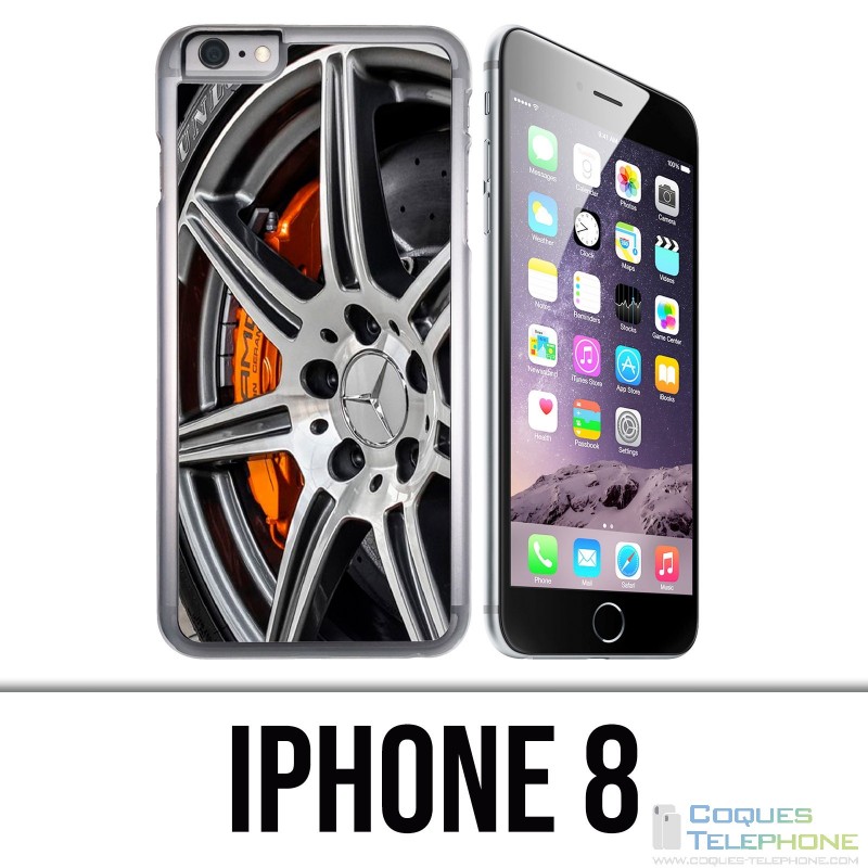 Coque iPhone 8 - Jante Mercedes Amg