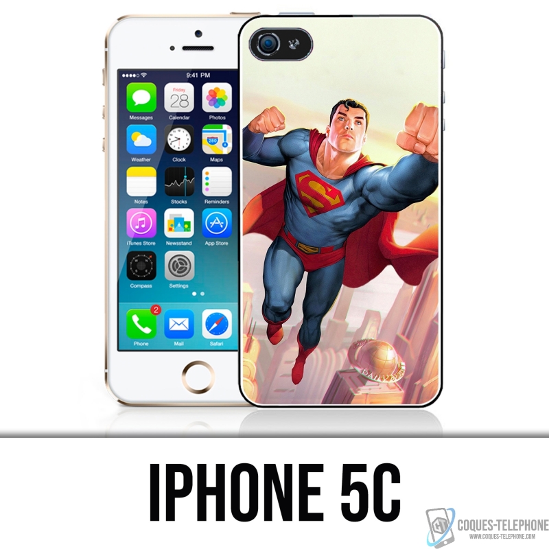 Coque iPhone 5C - Superman Man Of Tomorrow