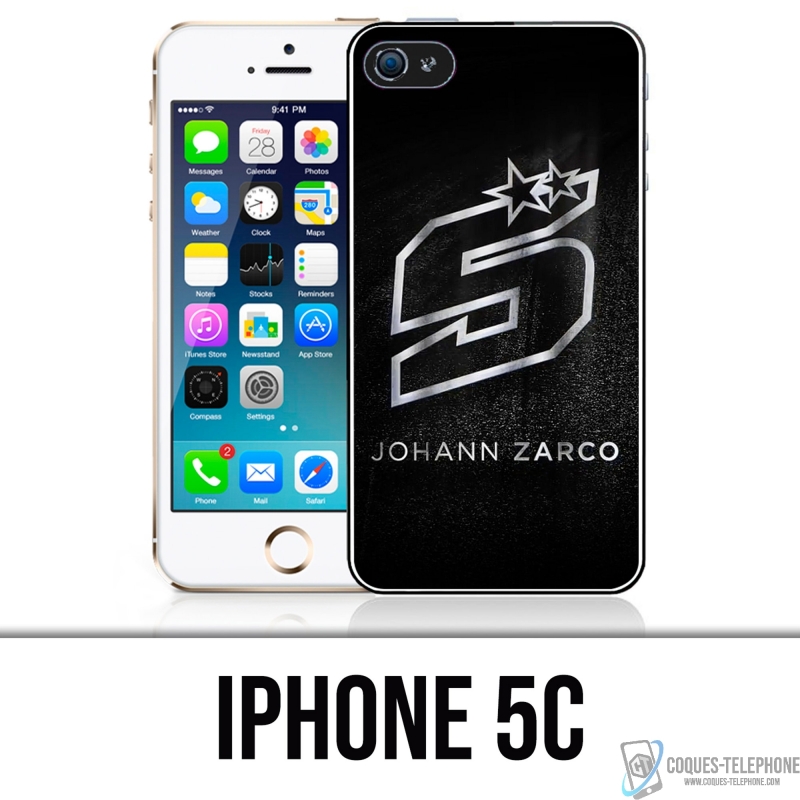 Coque iPhone 5C - Zarco Motogp Grunge