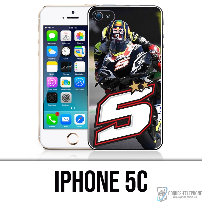 Coque iPhone 5C - Zarco Motogp Pilote