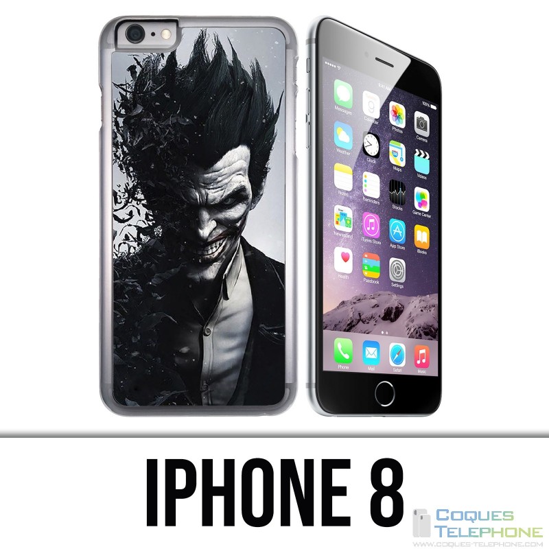 Coque iPhone 8 - Joker Chauve Souris