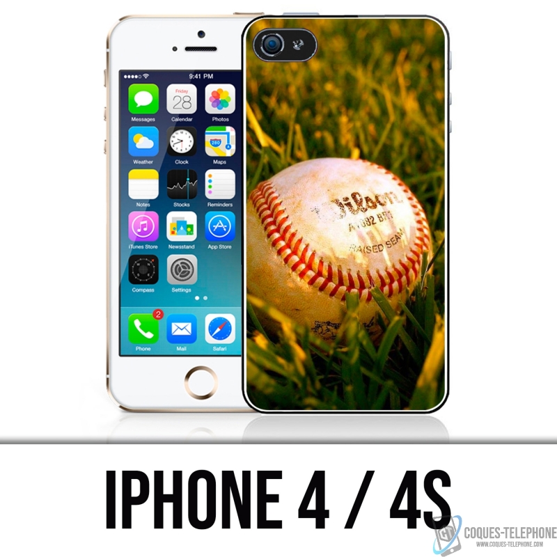 Custodia per iPhone 4 e 4S - Baseball