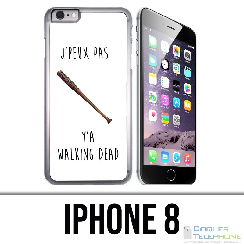 Coque iPhone 8 - Jpeux Pas Walking Dead
