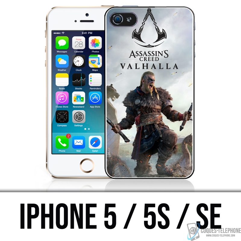 Coque iPhone 5, 5S et SE - Assassins Creed Valhalla