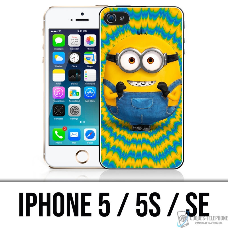 Custodia per iPhone 5, 5S e SE - Minion Excited