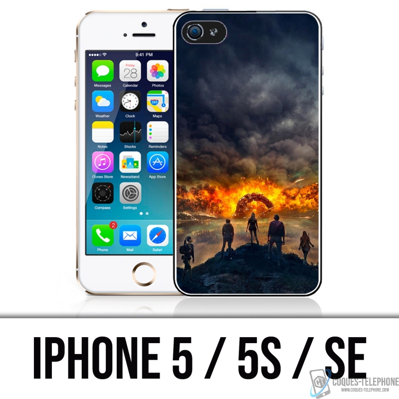 Coque iPhone 5, 5S et SE - The 100 Feu