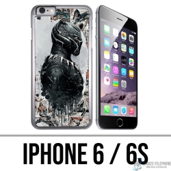 Funda para iPhone 6 y 6S - Black Panther Comics Splash