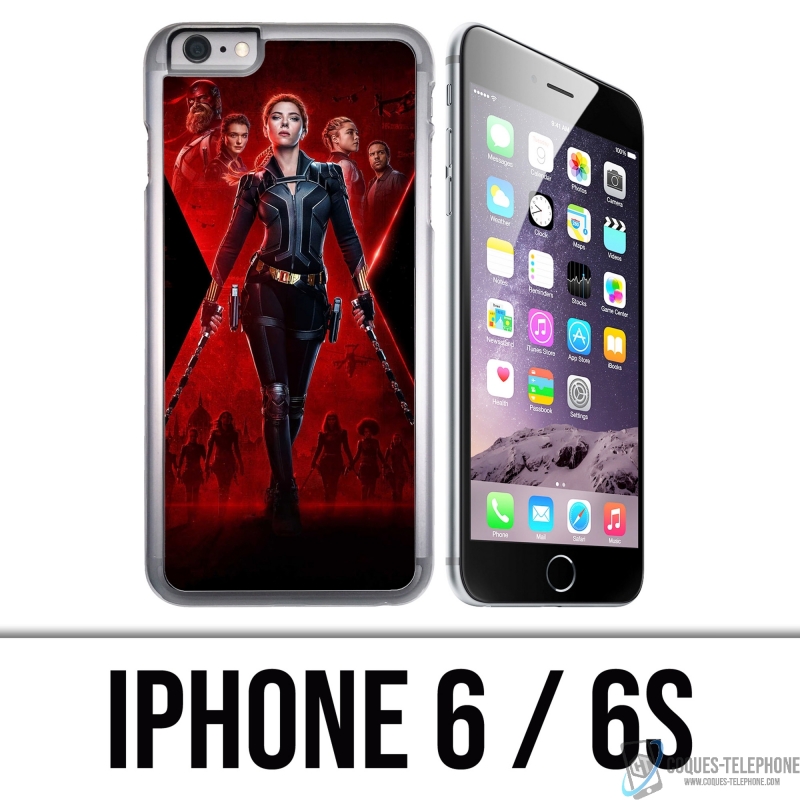 Funda para iPhone 6 y 6S - Black Widow Póster