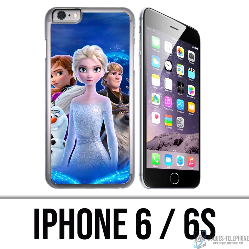 Custodia per iPhone 6 e 6S - Frozen 2 caratteri