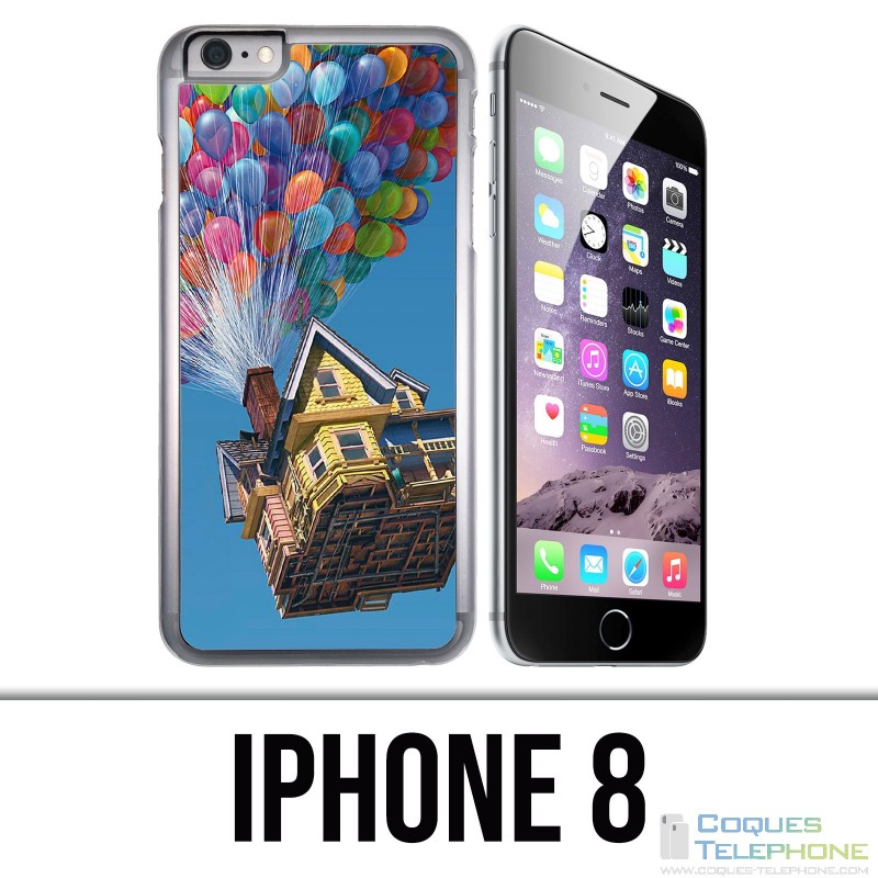 IPhone 8 Fall - die hohen Haus-Ballone