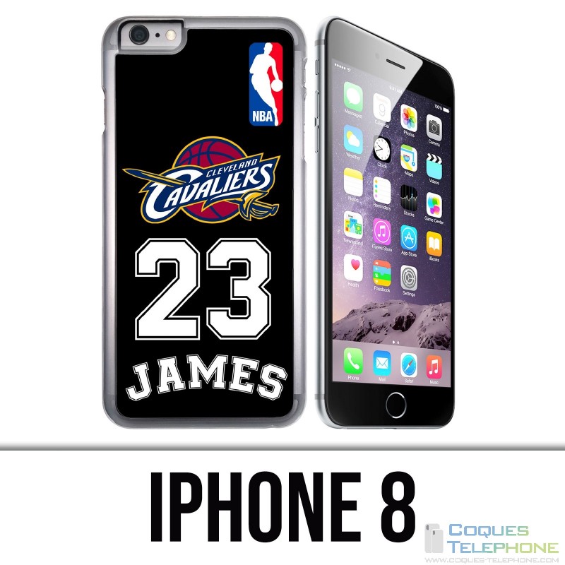 Custodia per iPhone 8 - Lebron James Black