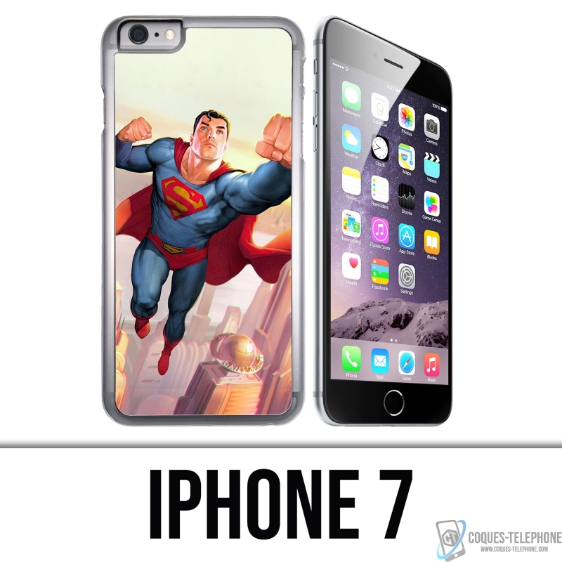 Coque iPhone 7 - Superman Man Of Tomorrow