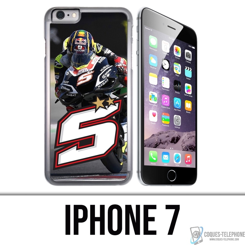 Coque iPhone 7 - Zarco Motogp Pilote