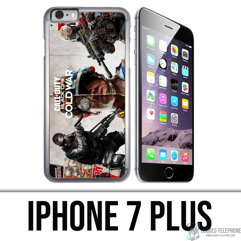 Coque iPhone 7 Plus - Call Of Duty Black Ops Cold War Paysage