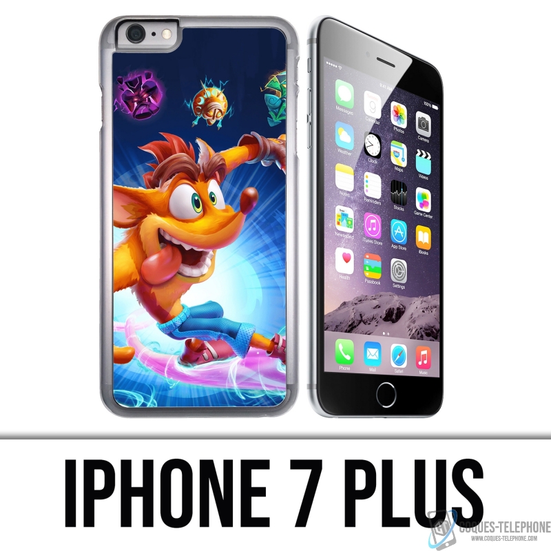 Custodia per iPhone 7 Plus - Crash Bandicoot 4