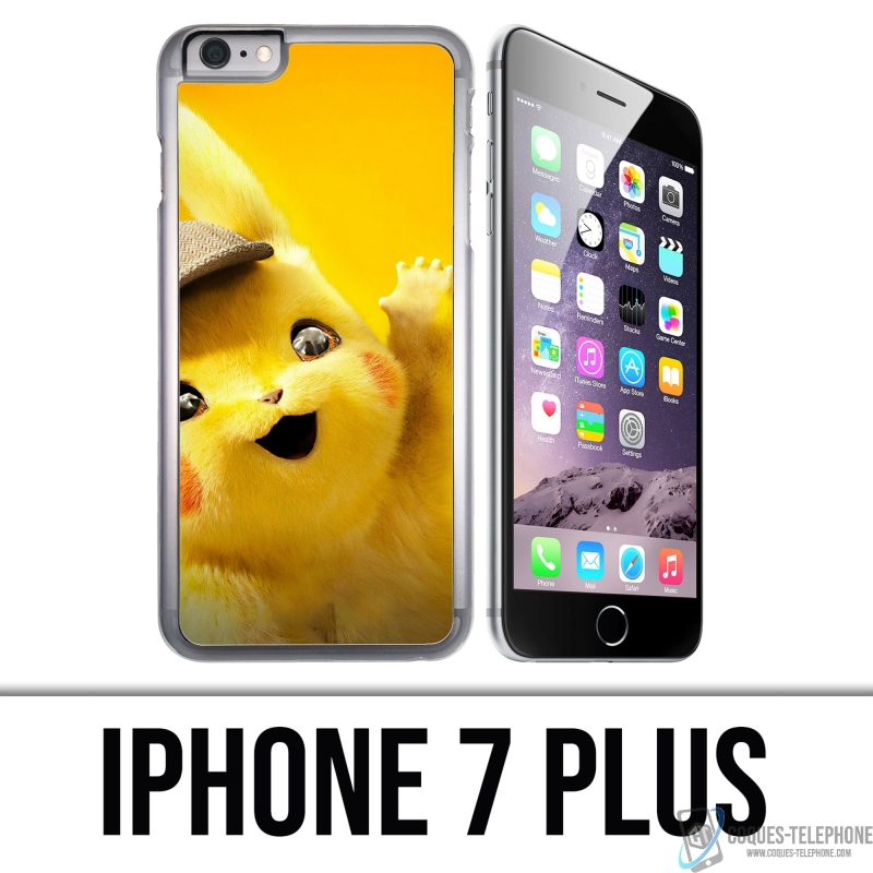 Coque iPhone 7 Plus - Pikachu Detective
