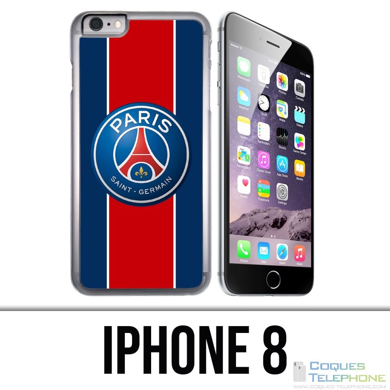 IPhone 8 Hülle - Psg New Red Band Logo