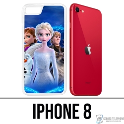 Custodia per iPhone 8 - Frozen 2 caratteri