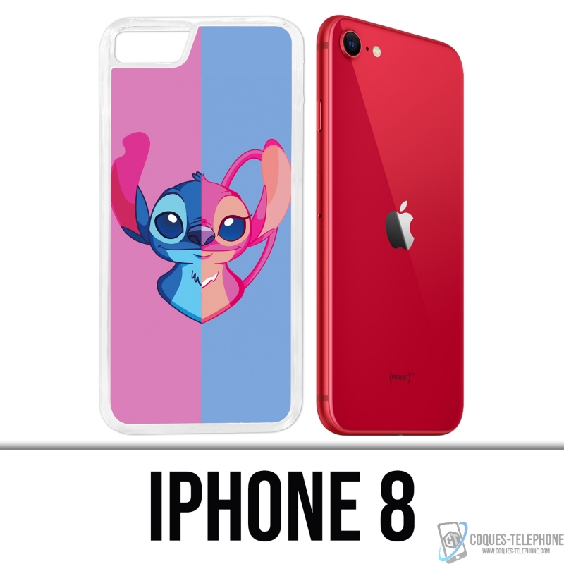 Custodia per iPhone 8 - Stitch Angel Heart Split