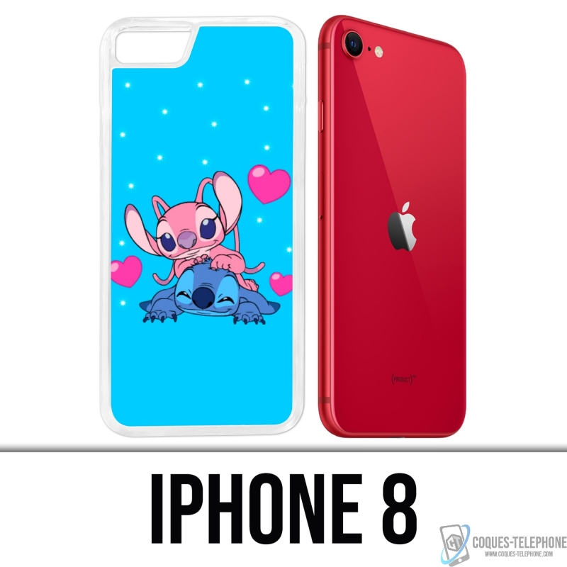 Funda para iPhone 8 - Stitch Angel Love