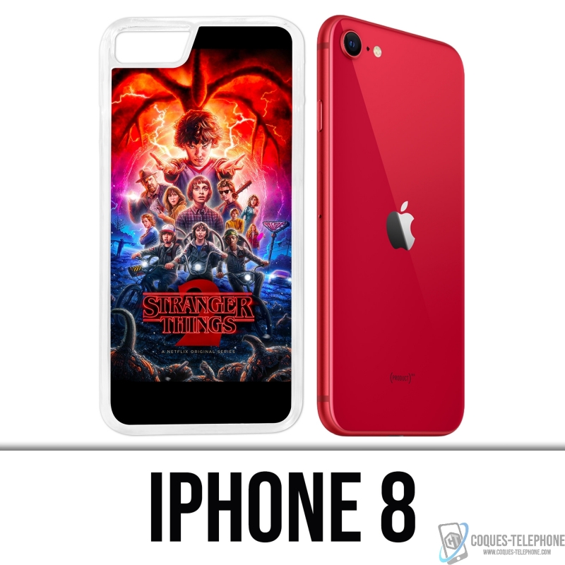 Custodia per iPhone 8 - Poster di Stranger Things