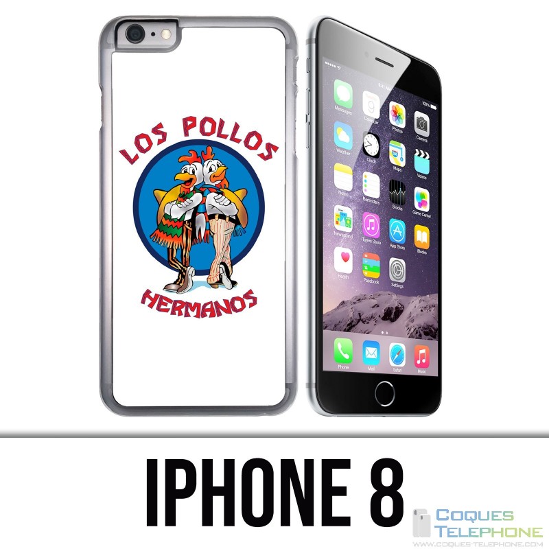 Coque iPhone 8 - Los Pollos Hermanos Breaking Bad